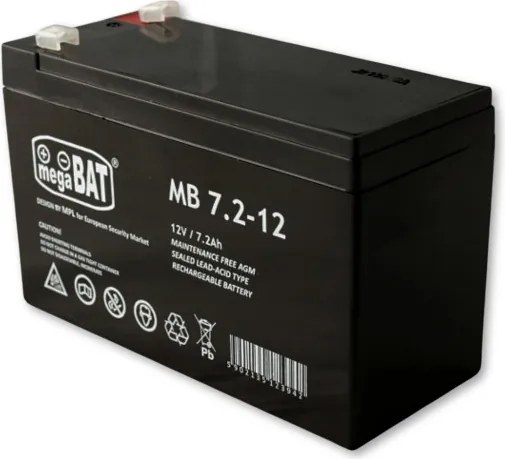 Nabíjateľná batéria VRLA MB 7.2-12