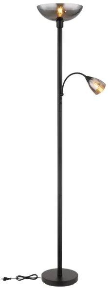 Globo 58903 - Stojacia lampa BLADE 1xE27/60W/230V + 1xE14/40W