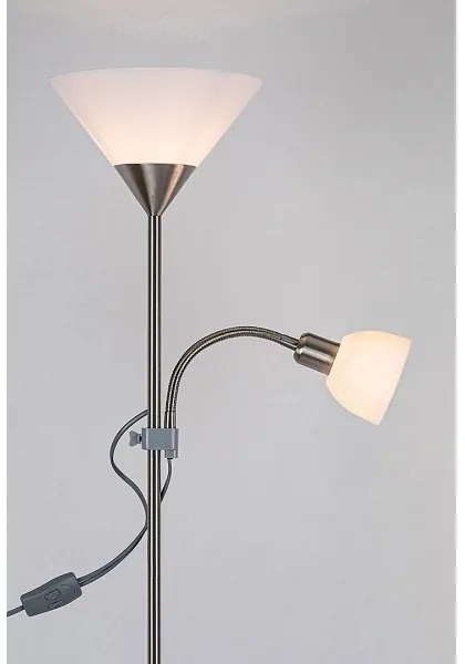 Rabalux 4064 - Stojacia lampa ACTION 1xE27/100W/230V + 1xE14/25W