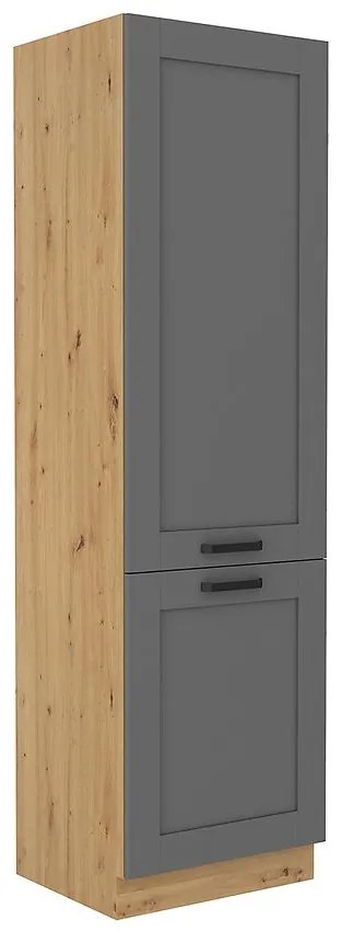 Kuchynská skrinka Luna dustgrey/artisan 60DK-210 2F