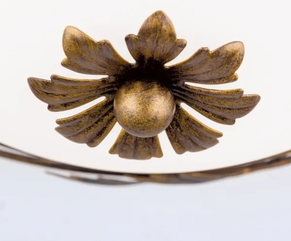 Orion DL 7-509/40 - Stropné svietidlo FLEUR 2xE27/60W/230V pr. 40 cm bronz