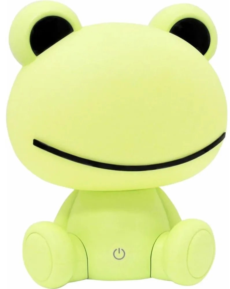 LED Stmievateľná detská dotyková lampa FROG LED/2,5W/3,7V 1200 mAh