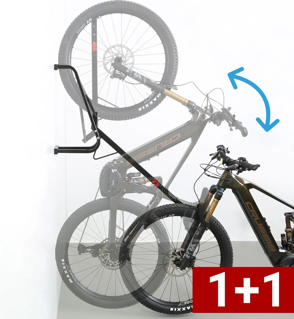 Držiak na elektrobicykle pre jednoduché zdvihnutie 1+1 ZADARMO