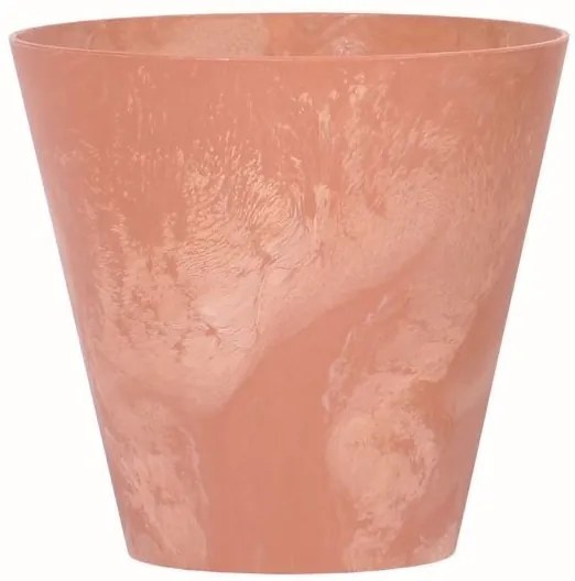 Prosperplast Kvetináč Tubus Small Oval oranžový, varianta 25 cm