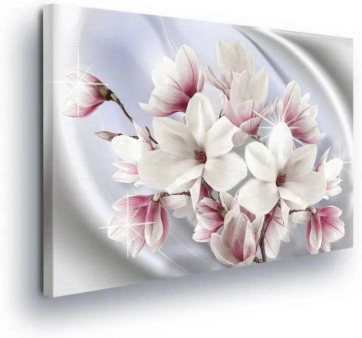 GLIX Obraz na plátne - Magic Violet Bouquet 100x75 cm