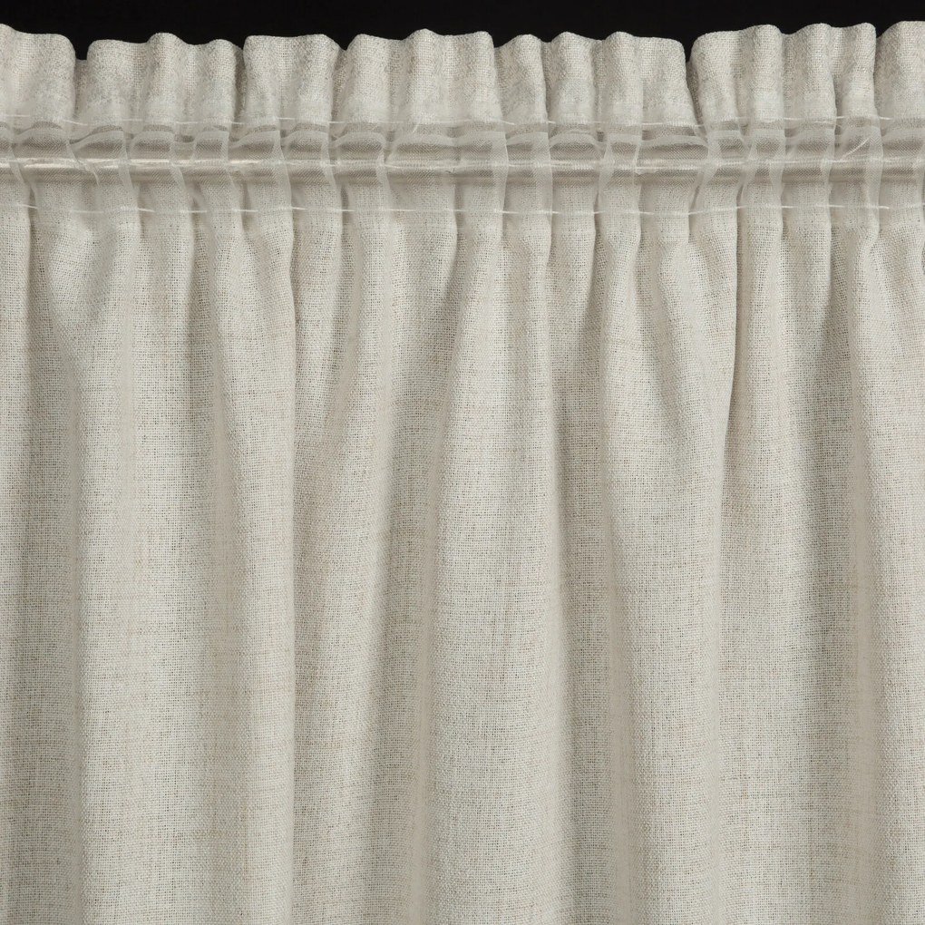 ZÁVES NA PÁSKE BLANKA 140X280 CM PRÍRODNÁ