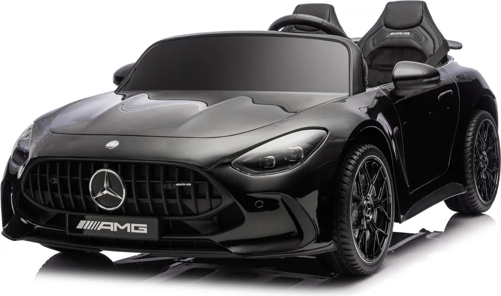 LEAN CARS Elektrické autíčko Mercedes GT63 AMG DK-GT63 24V LCD tichý motor čierne