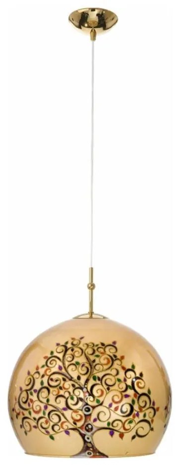 Kolarz 0392.31M.3.Al.Mu - Luster na lanku LUNA 1xE27/60W/230V 24K zlatý