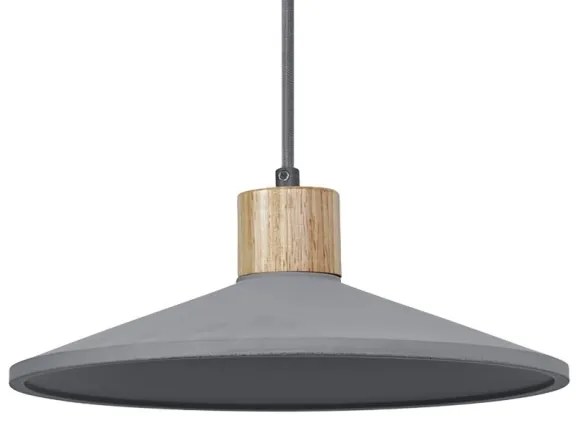 Ledvance - Luster na lanku DECOR CONCRETE 1xE27/15W/230V pr. 32 cm betón šedá