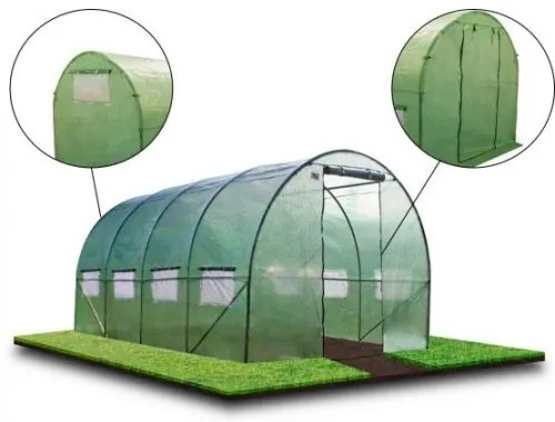 Záhradný fóliovník 4m x 2,5m x 2m GARDEN LINE – TUN3069