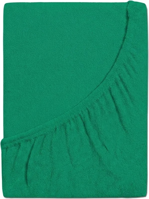Froté plachta do detskej postieľky PREMIUM 60x120 cm mentolová