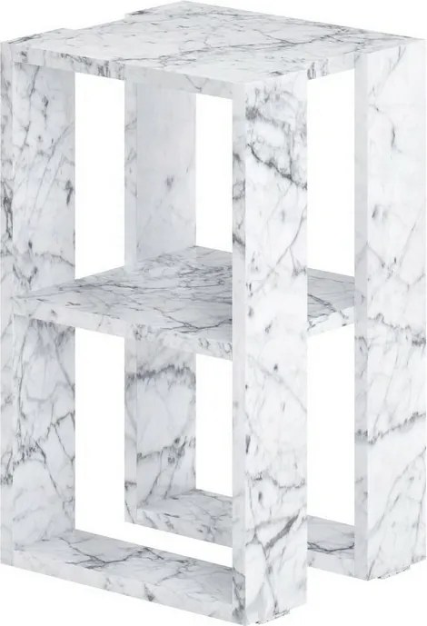 Nočný stolík Lonie Carrara Marble