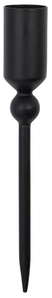 House Doctor Zapichovací svietnik Folk Black 15 cm
