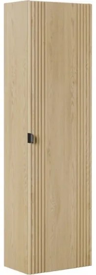 Kúpeľňová zostava Ovalia River s doskou, umývadlom a skrinkami 80 cm dub Cremona