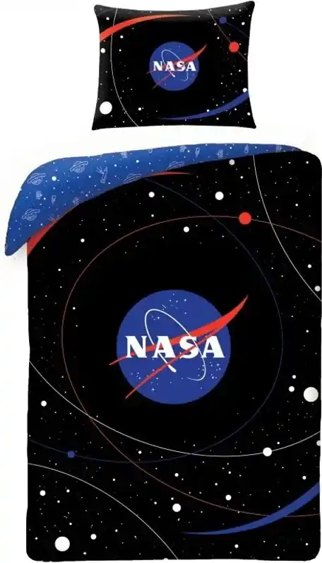 Bavlnené posteľné obliečky NASA - 100% bavlna - 70 x 90 cm + 140 x 200 cm |  BIANO