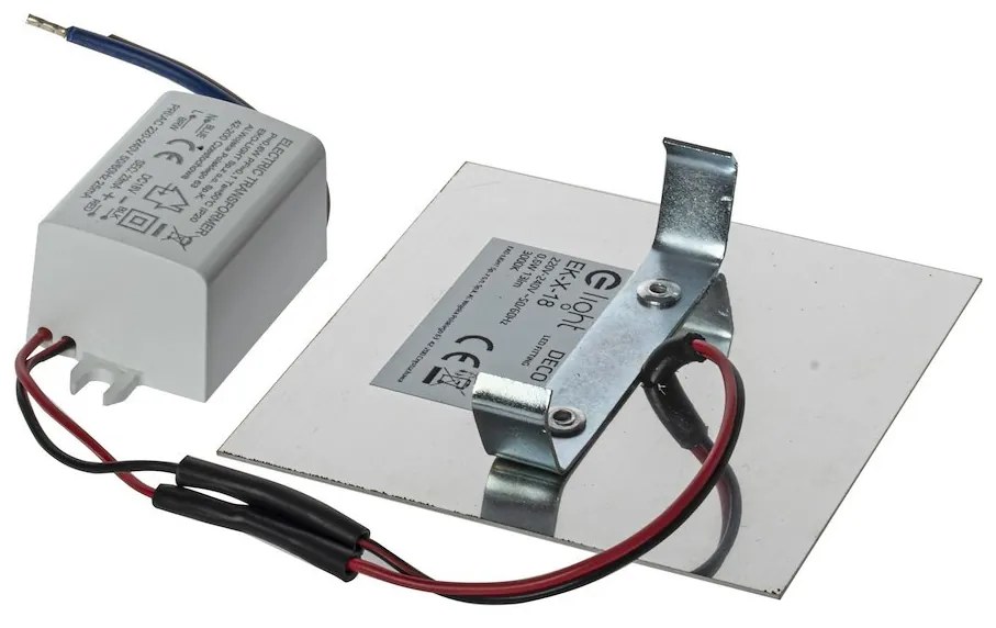 Schodiskové LED svietidlo Deco, 1x LED 0,6w, 3000k, s
