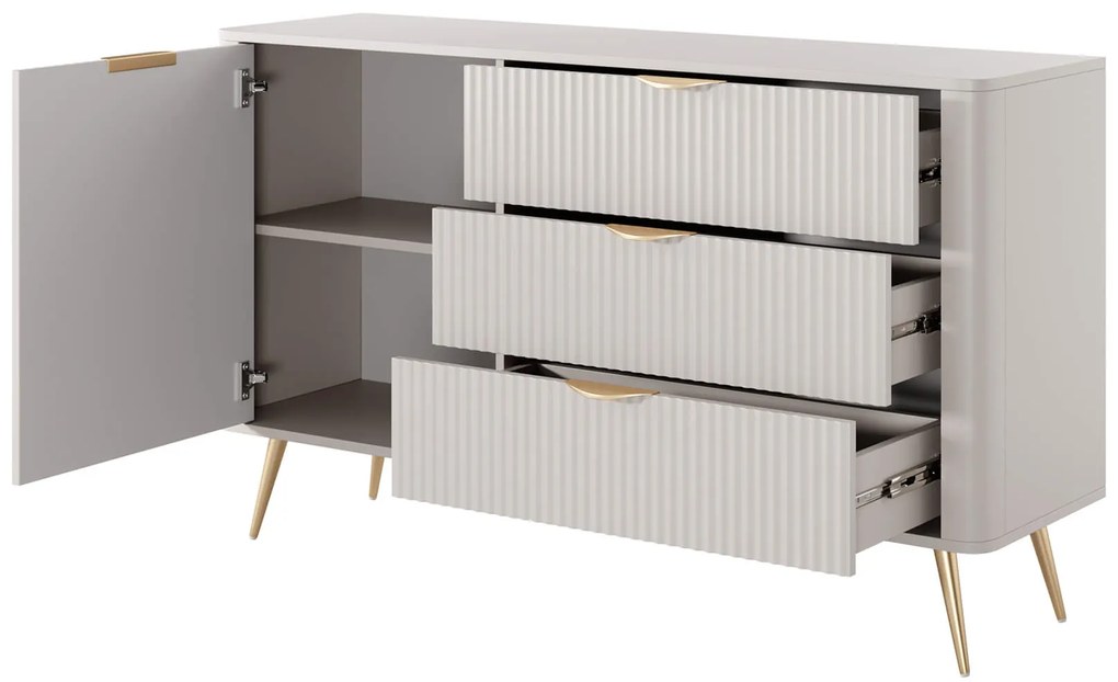 Komoda Lante 138 D3S - béžová