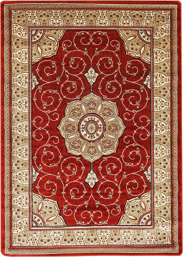 BE Koberec Adora 5792 Terra – hnedý obdĺžnikový Rozmer: 140x190 cm