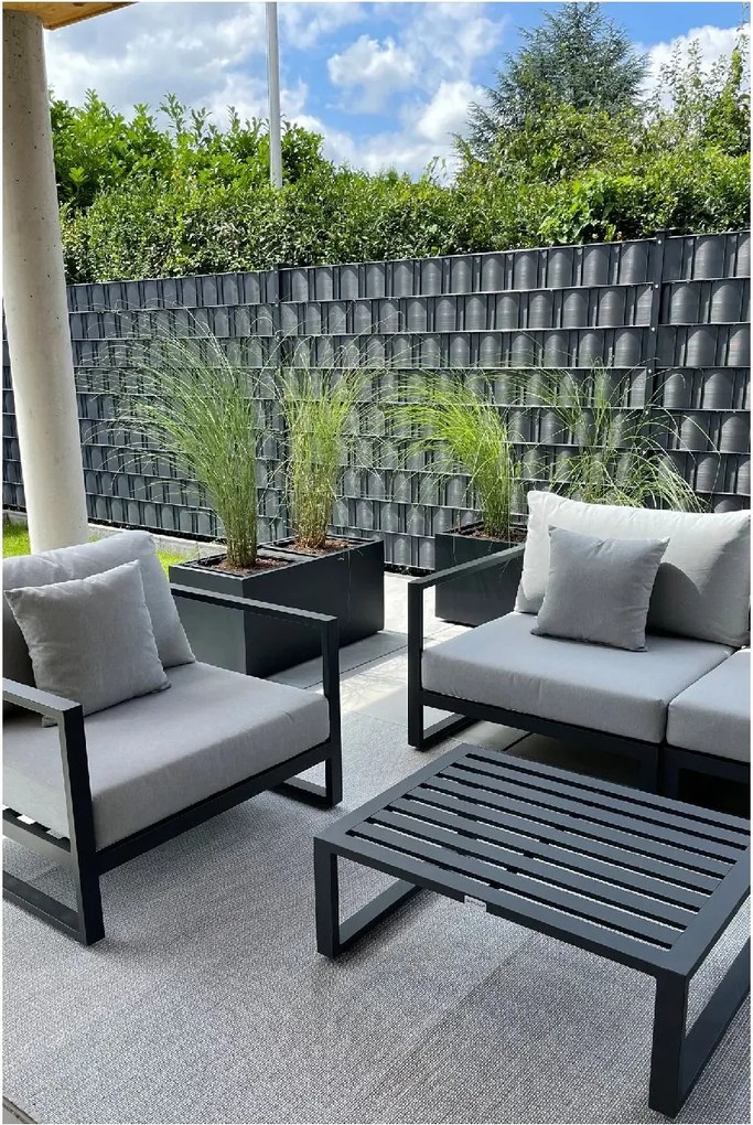 Hrantík MAXI, sklolaminát, šírka 100 cm, antracit