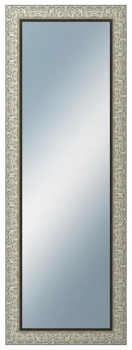 DANTIK - Zrkadlo v rámu, rozmer s rámom 50x140 cm z lišty PRAHA strieborná (2751)