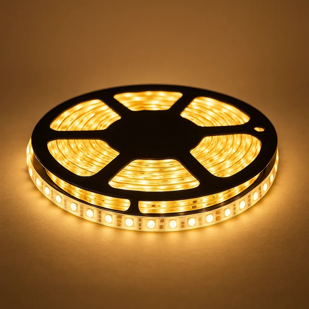 LED pásik 3528 4,8W IP20 teplý 50M