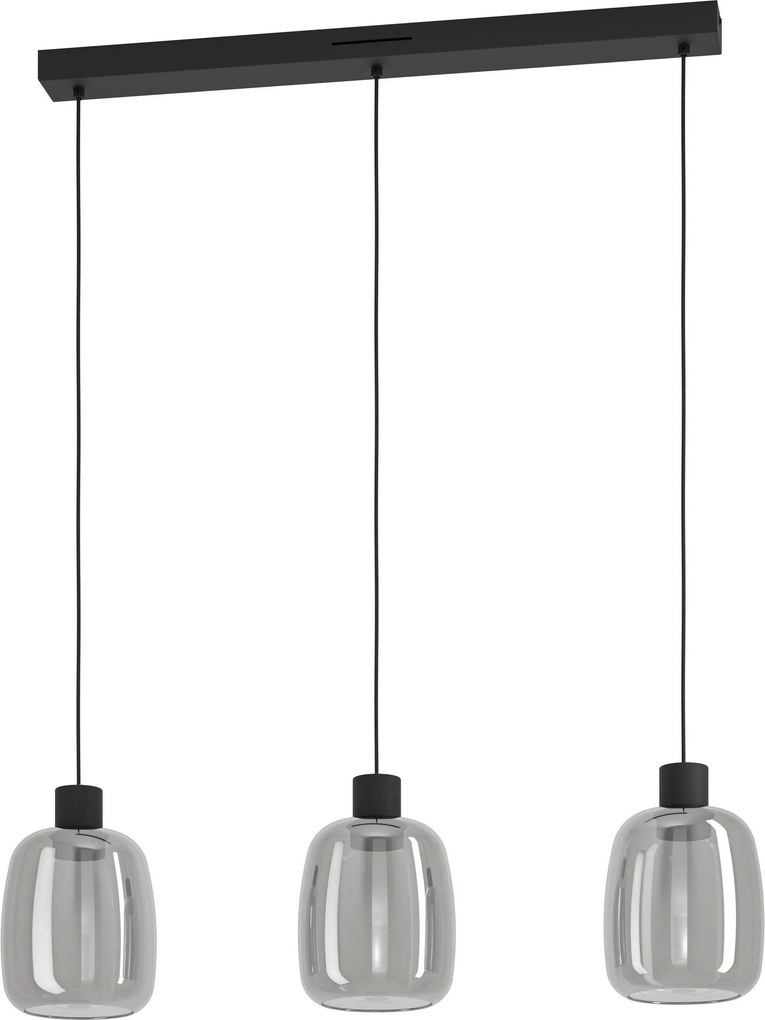 XXXLutz ZÁVESNÉ LED SVIETIDLO, 88/12,5/110 cm Eglo - Online Only bytové doplnky - 003348284703