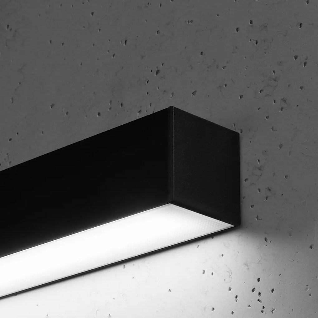 Nástenné LED svietidlo Pinne 90, 1x LED 25w, 3000k, b