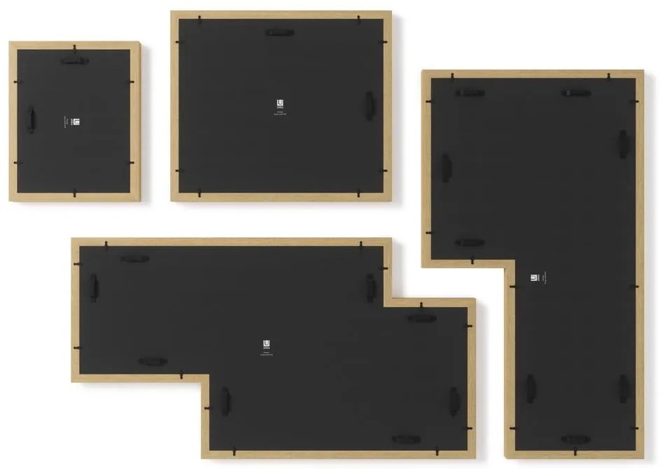 Plastové rámčeky v súprave 4 ks 38x69 cm Mingle – Umbra