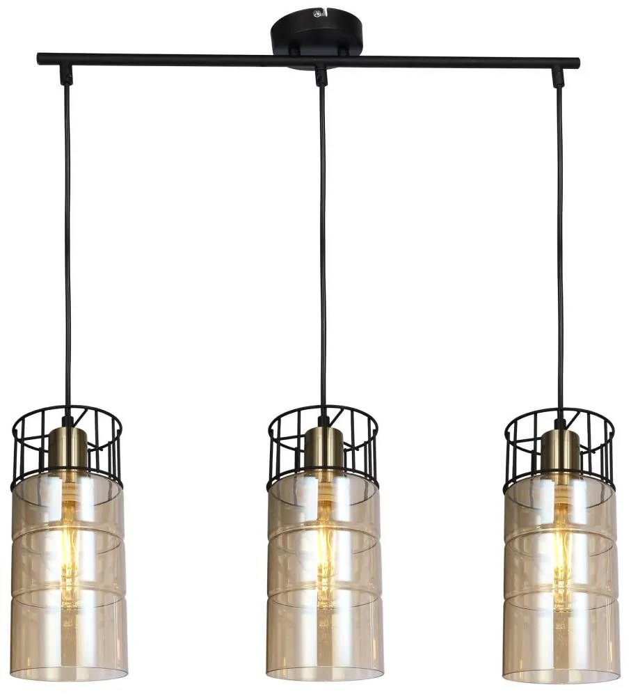 Klausen KL113010 - Luster na lanku IDEAL 3xE27/15W/230V