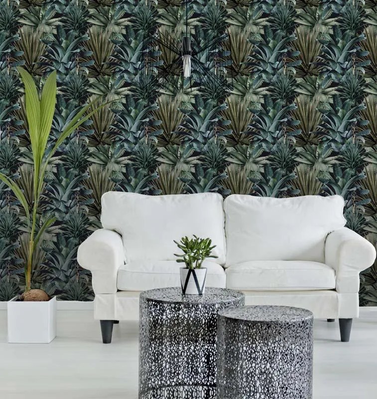 MINDTHEGAP Lush Succulents - tapeta