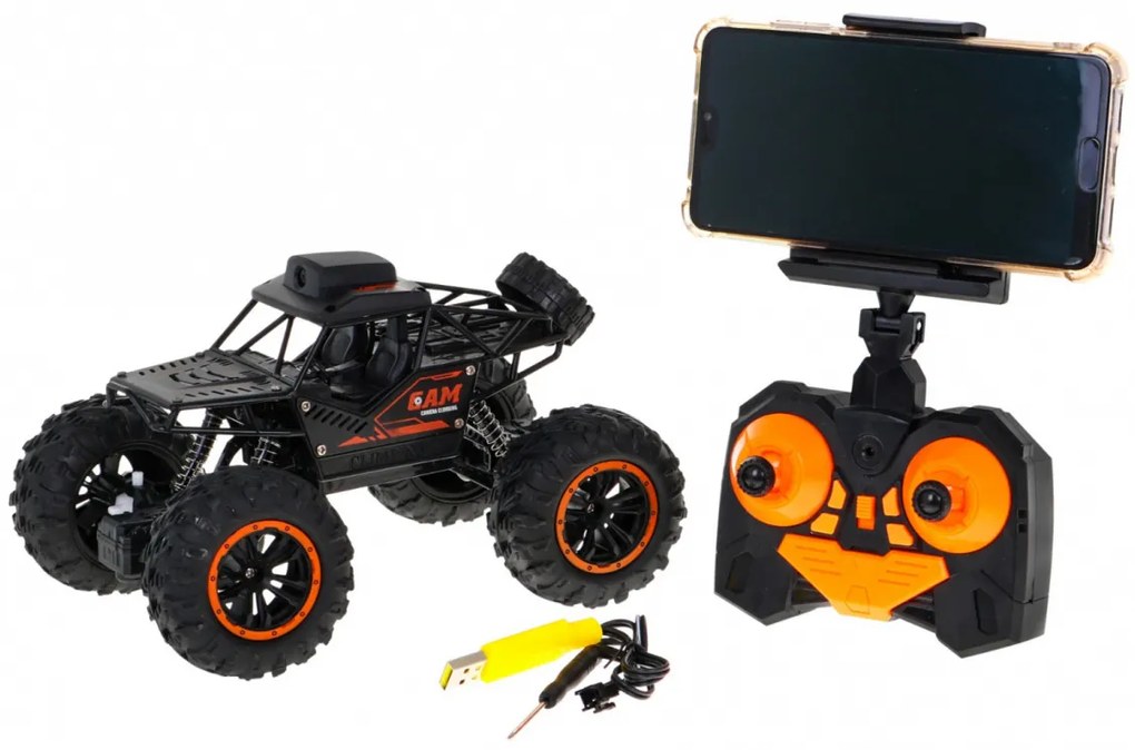 RAMIZ RC Autíčko Jeep Crawler Cross Country s WIFI Kamerou