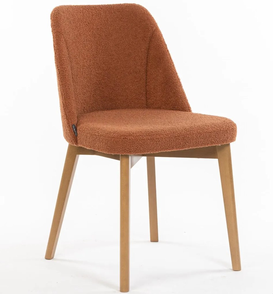 RAMONA TERRACOTTA ČALÚNENÁ STOLIČKA terracotta