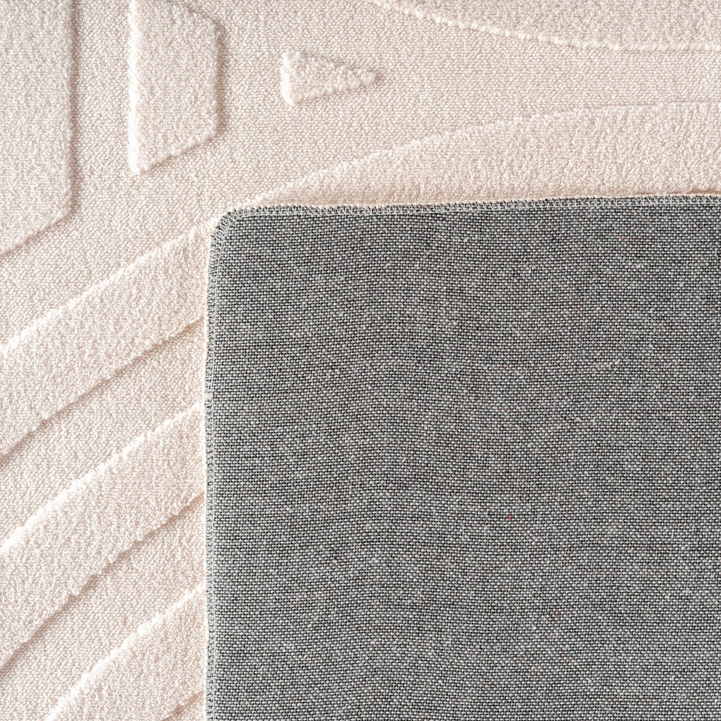 Ayyildiz, Kusový koberec Pompei 1611 cream, 240x340, biela, chodba / predsieň