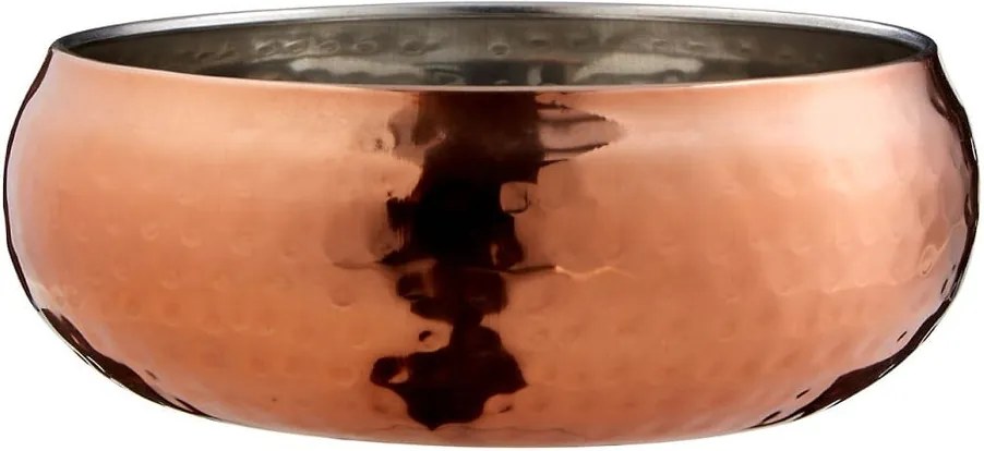 Dekoratívna misa vo farbe ružového zlata Premier Housewares Hammered, ⌀ 12 cm