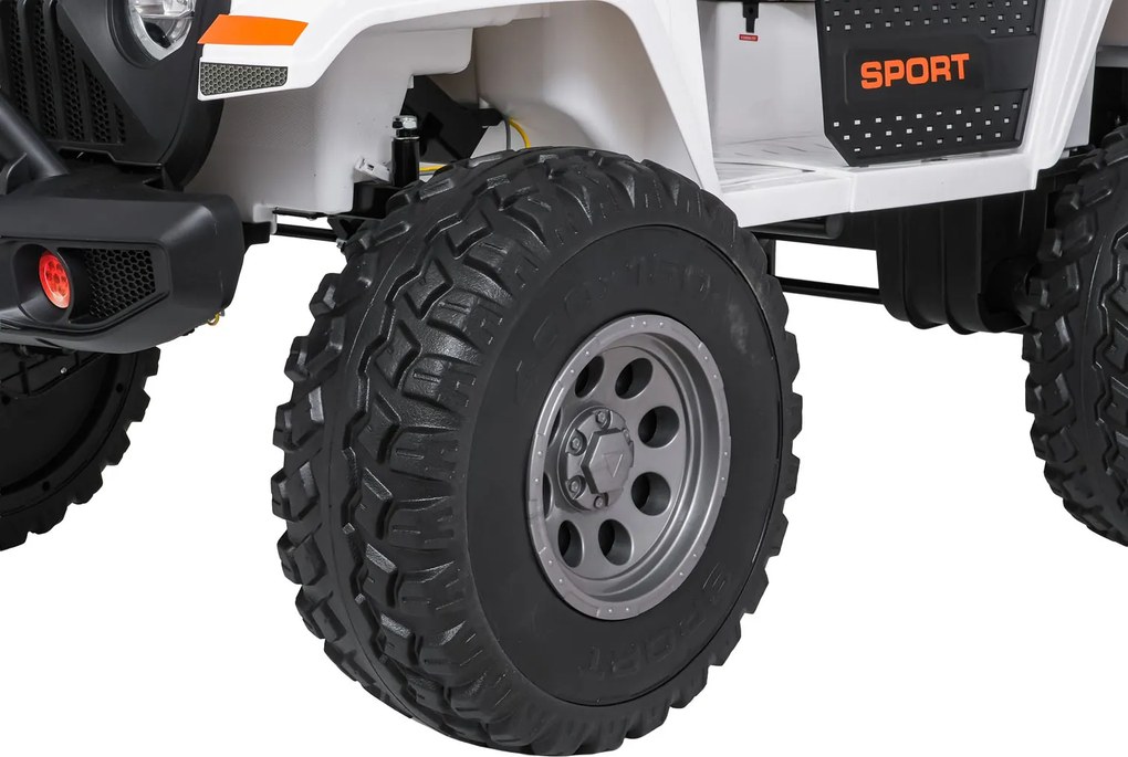 Ramiz Extrémne športové vozidlo 4x4 s premenlivou veľkosťou biele