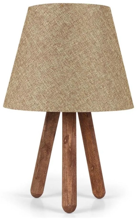 Asir Stolná lampa AYD 1xE27/60W/230V béžová/hnedá 780SGN1428