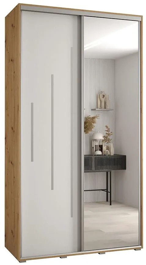 Skriňa 45 Canaris 13 130 artisan/biela/silver