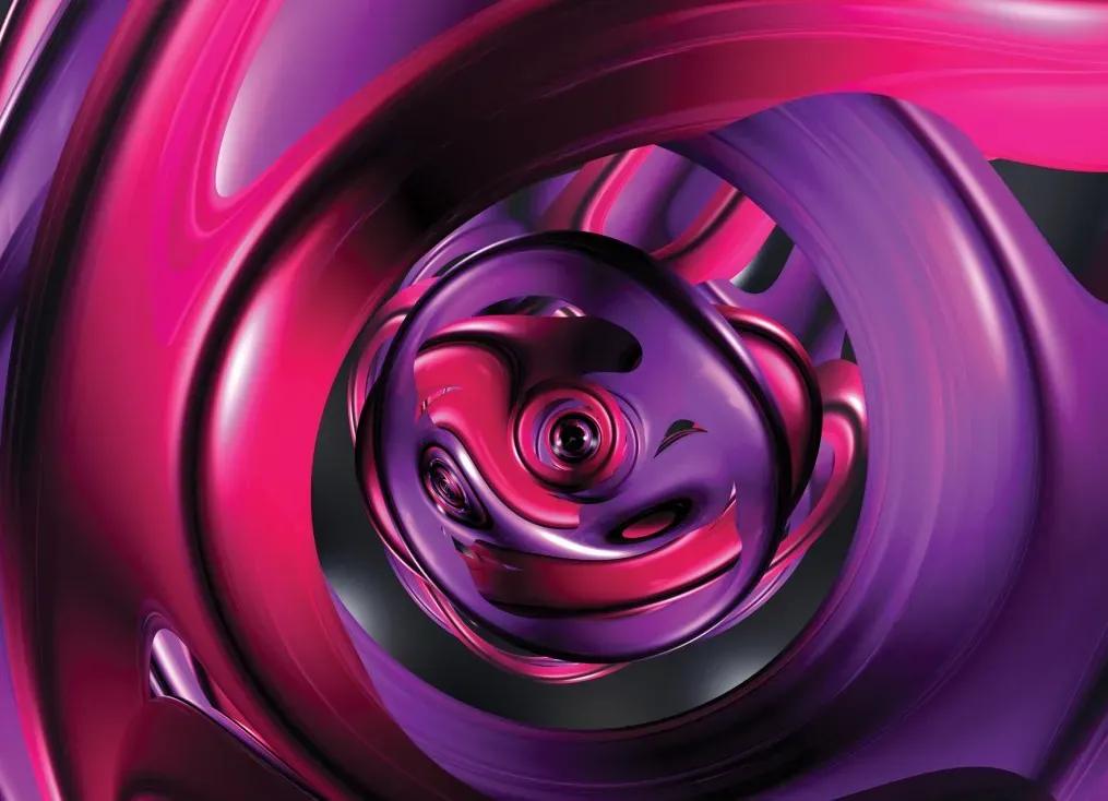 Manufakturer -  Tapeta 3D purple
