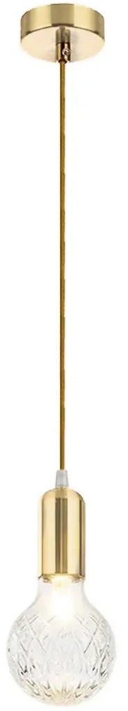 Toolight - závesná lampa Retro Gold G9 APP649-1CP, zlatá, OSW-08160