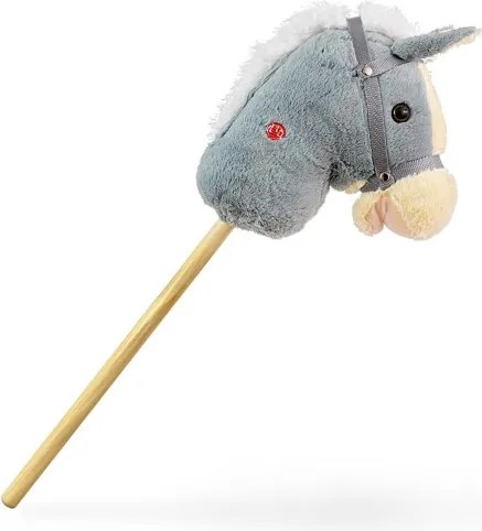 Kôň na palici Milly Mally sivý