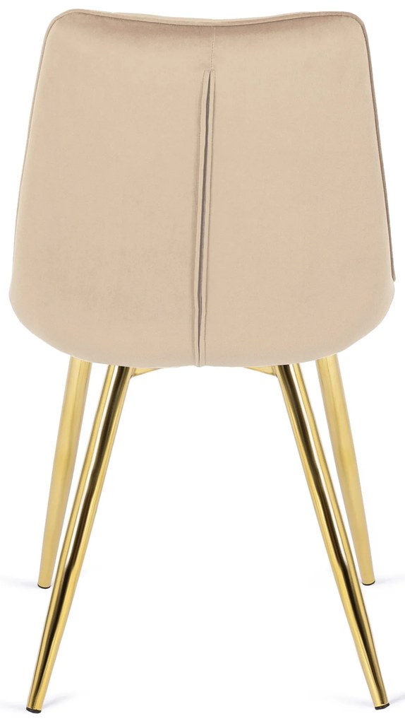 PROXIMA.store - Čalúnená jedálenská stolička CARO FARBA: sivá