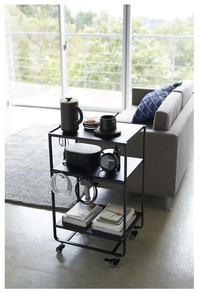 Kovový servírovací stolík 38x49.5 cm Tower – YAMAZAKI