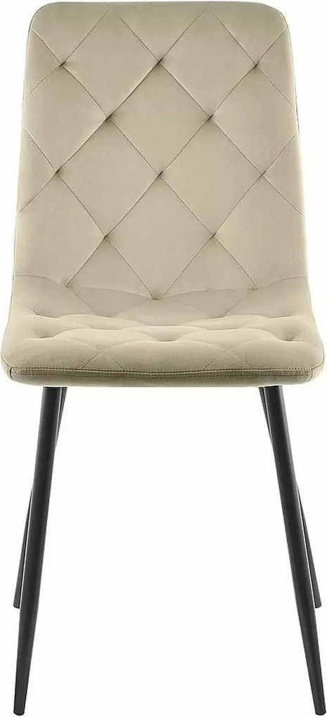 SI Jerry Velvet stolička tmavá béžová