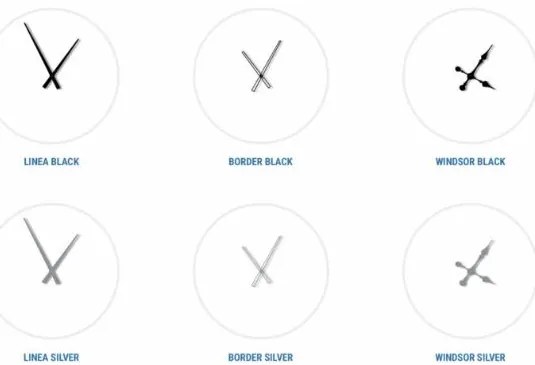 Kovové hodiny London 70 cm