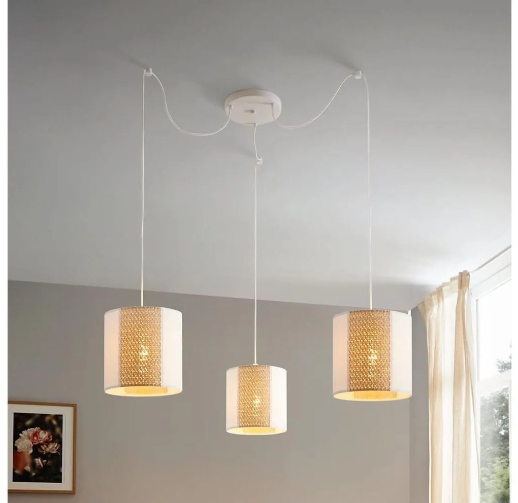 Eglo 43403 - Luster na lanku ARNHEM 3xE27/40W/230V pavúk
