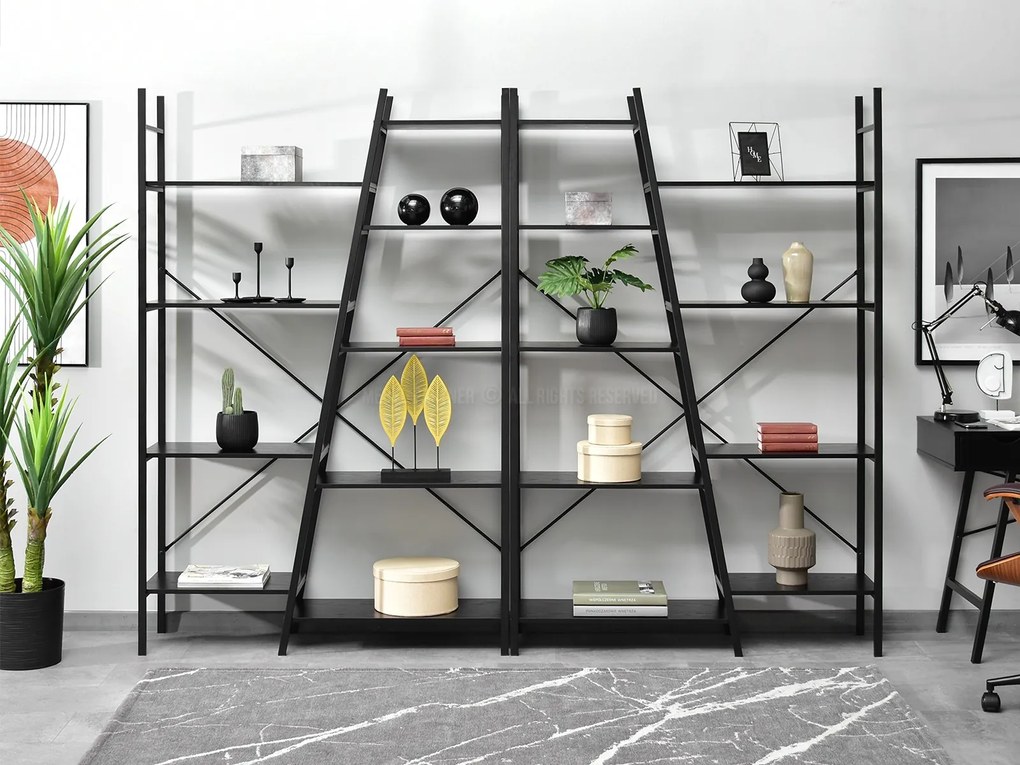 Regál Gecon Reg Zes (čierna). Akcia -12%. Vlastná spoľahlivá doprava až k Vám domov. 1111812