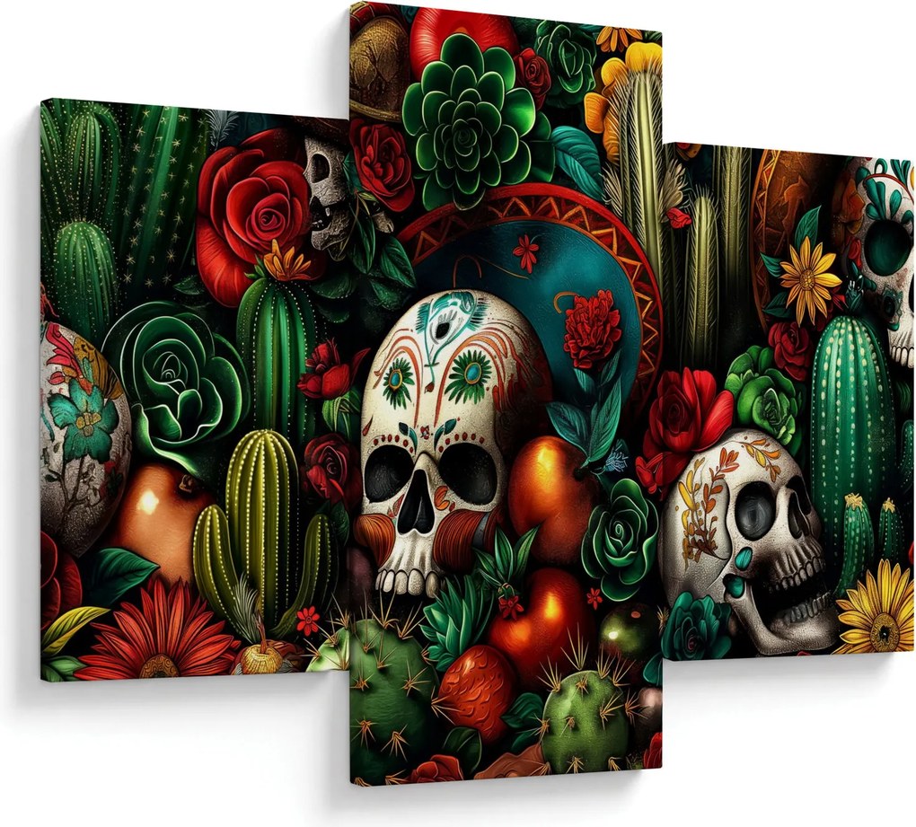 Obraz - Mexický koncept (90x60 cm)