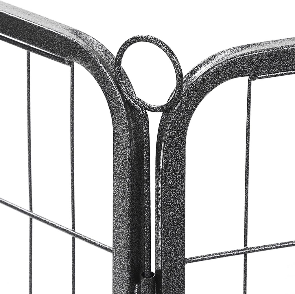 Ohrádka pre zvieratá Liftera 122 cm šedá