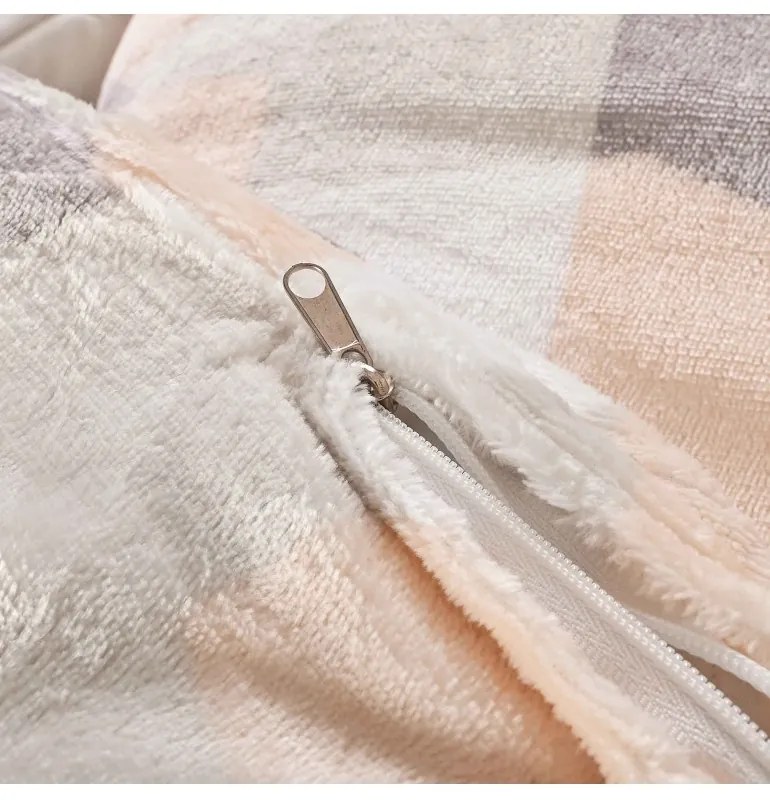 Obliečky z mikroplyšu Daisy, Štandardný set jednolôžko obsahuje 1x 140x200 + 1x 70x90