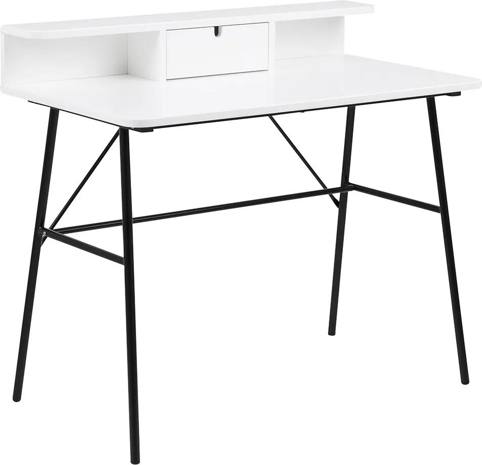 Pracovný stôl so zásuvkou Calina, 100 cm